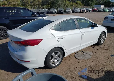 2018 Hyundai Elantra Sel из США, поврежденный, VIN 5NPD84LF4JH217492
